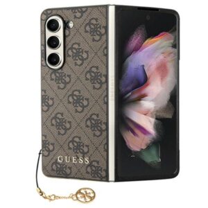 Guess 4G Charms dėklas Galaxy Z Fold5 – rudas