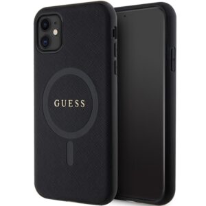 Guess MagSafe dėklas iPhone 11/XR – juodas