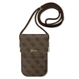 Guess 4G Metal Script Logo rankinė - ruda