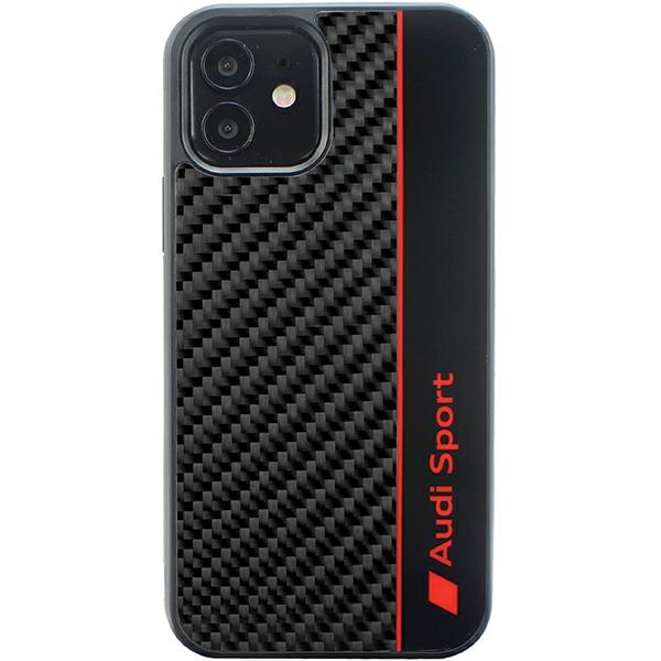 Audi anglies pluošto dėklas iPhone 11/XR – juodas