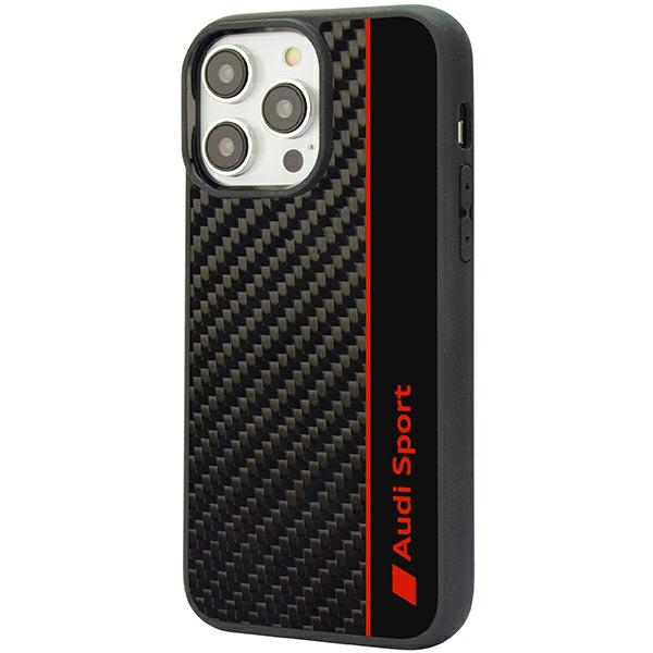 Audi anglies rašto dėklas iPhone 14 Pro – juodas