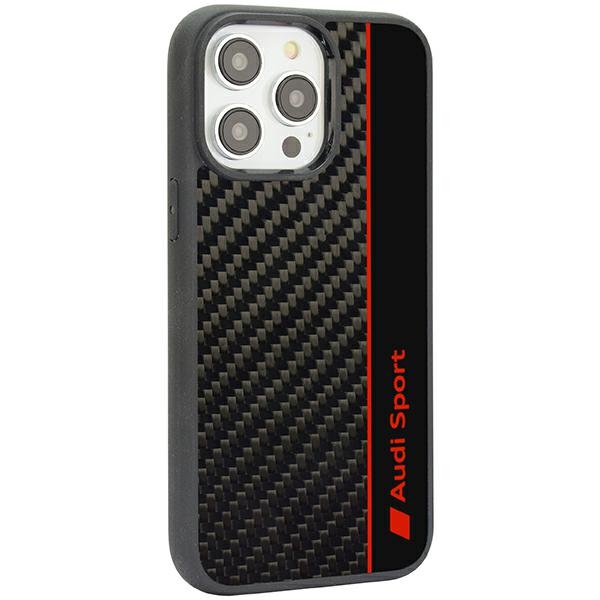 Audi anglies rašto dėklas iPhone 14 Pro – juodas