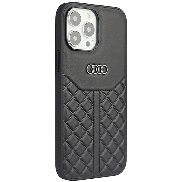 Audi odinis dėklas iPhone 13 Pro Max – juodas