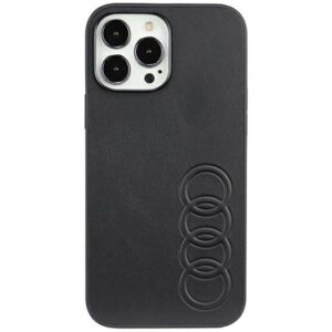 Audi eko odos dėklas iPhone 13 Pro Max – juodas