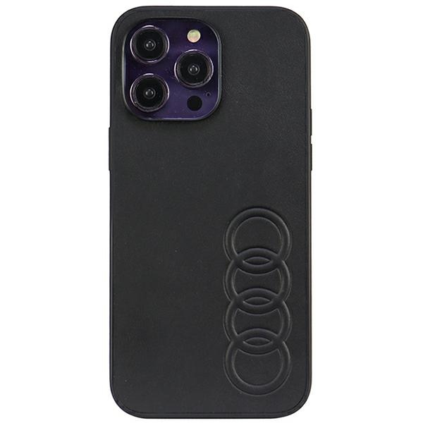 Audi odinis dėklas iPhone 14 Pro Max 6.7" – juodas