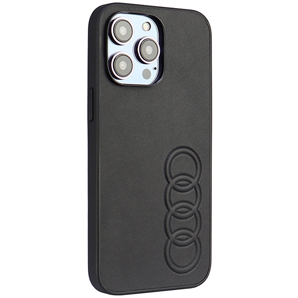 Audi odinis dėklas iPhone 14 Pro Max 6.7" – juodas