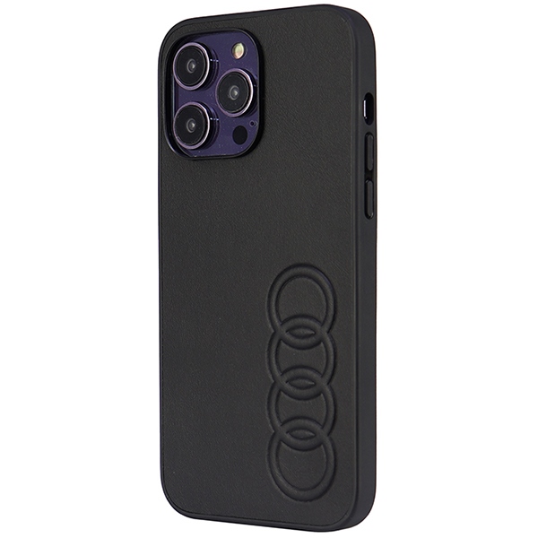 Audi odinis dėklas iPhone 14 Pro Max 6.7" – juodas
