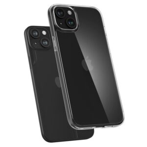 Spigen Airskin Hybrid dėklas iPhone 15 Plus – skaidrus