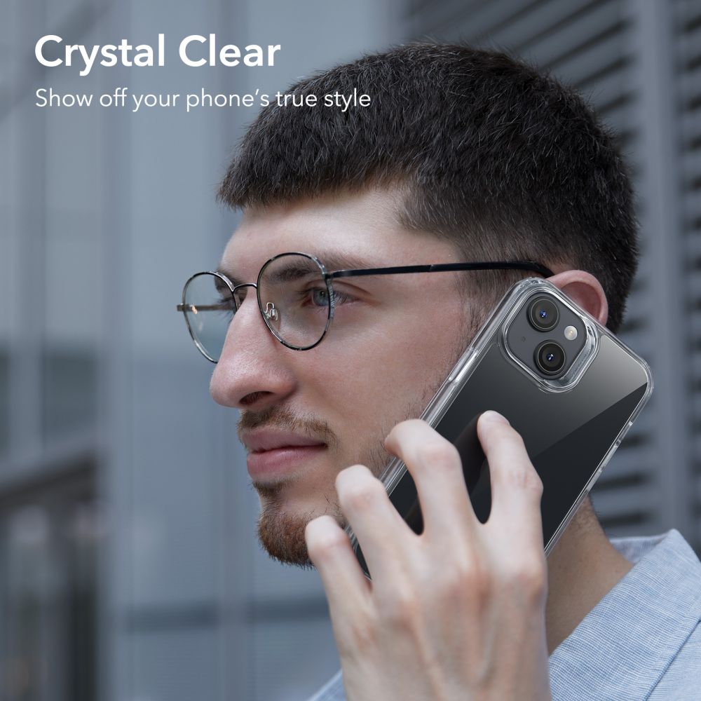 Dėklas ESR Ice Shield iPhone 15 Plus skaidrus