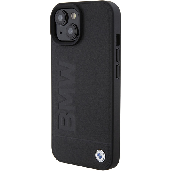 BMW odinis dėklas iPhone 15 – juodas