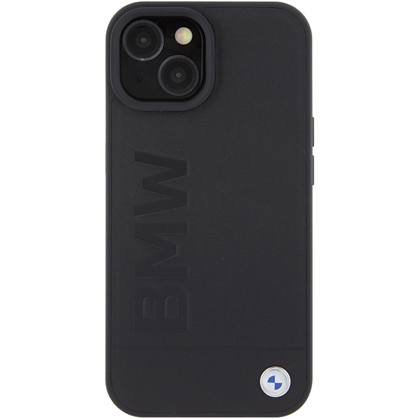 BMW odinis dėklas iPhone 15 – juodas