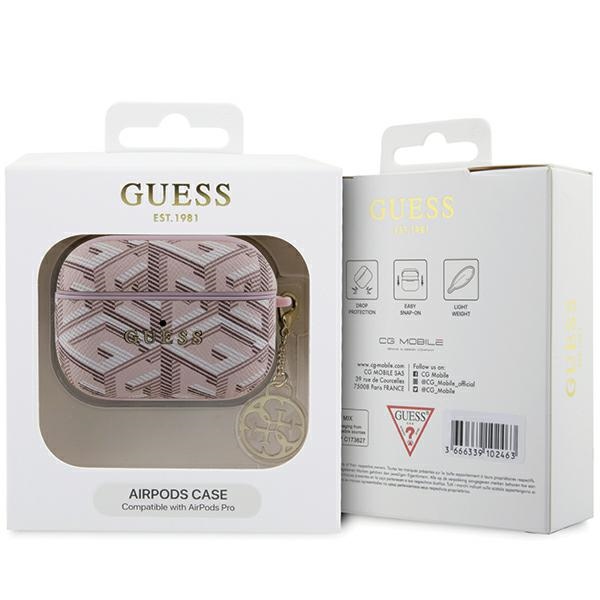 Guess dėklas AirPods Pro – rožinis, GCube Charm
