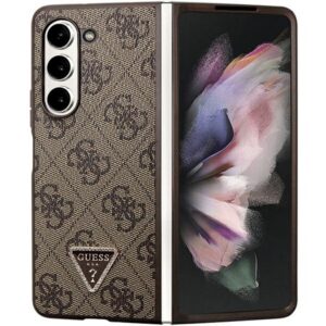 Guess eko odos dėklas Samsung Galaxy Z Fold5 – rudas