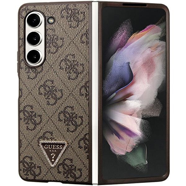 Guess eko odos dėklas Samsung Galaxy Z Fold5 – rudas