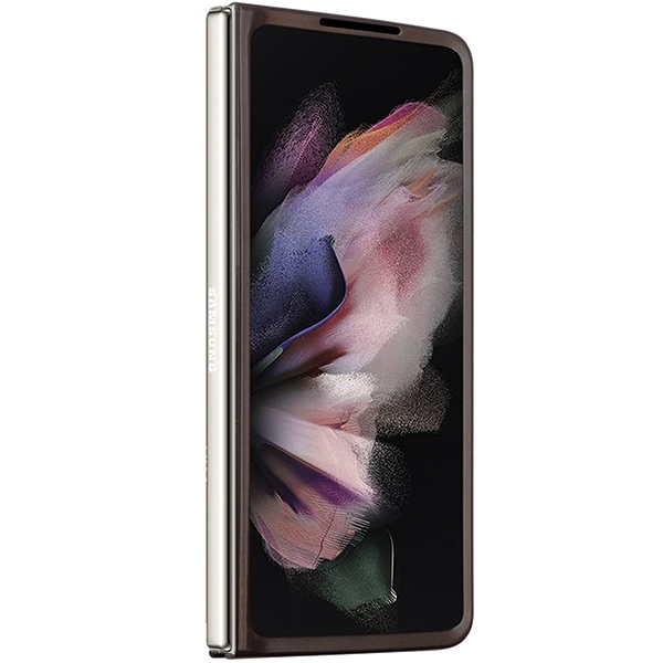 Guess eko odos dėklas Samsung Galaxy Z Fold5 – rudas