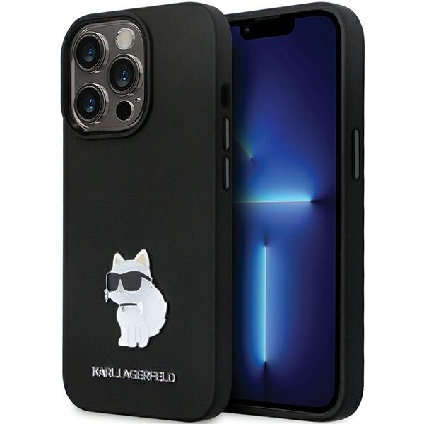 Karl Lagerfeld dėklas iPhone 14 Pro – juodas