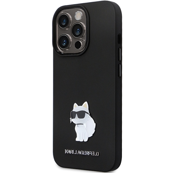 Karl Lagerfeld dėklas iPhone 14 Pro – juodas