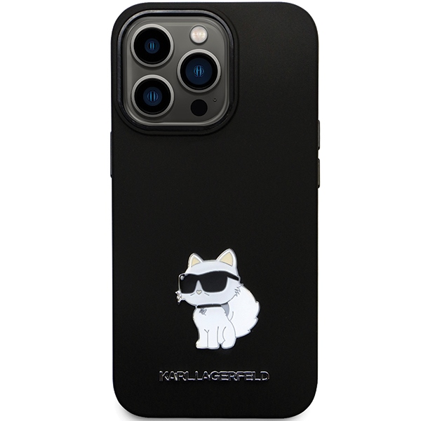 Karl Lagerfeld dėklas iPhone 14 Pro – juodas
