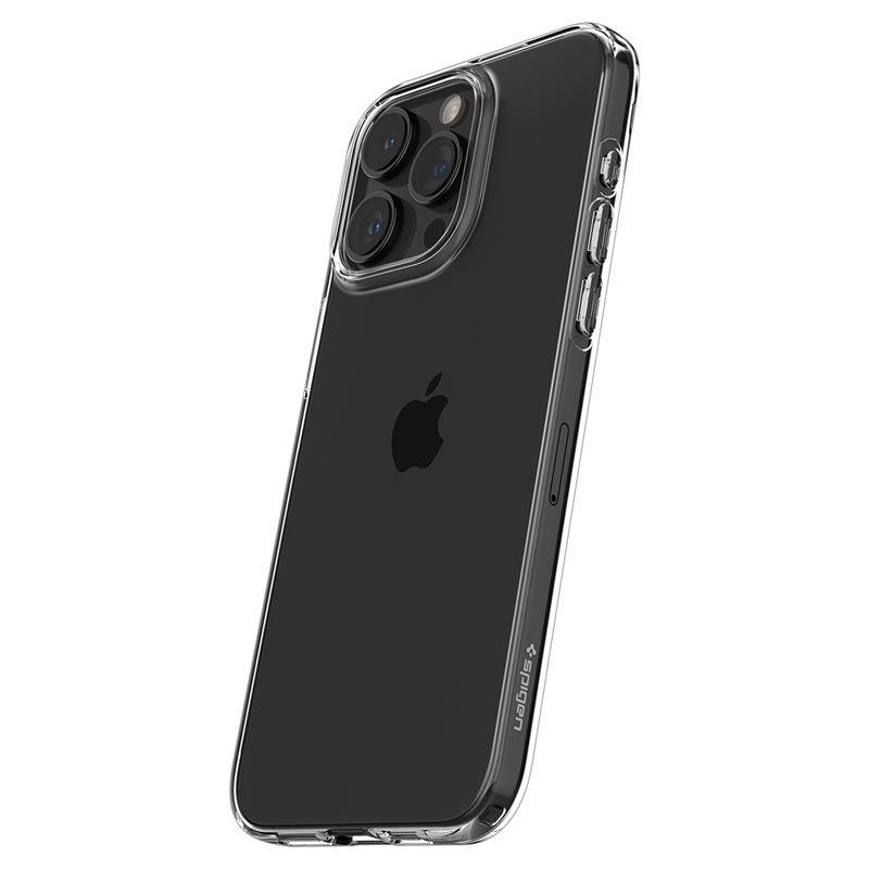 Spigen Crystal Flex dėklas iPhone 15 Pro Max – skaidrus