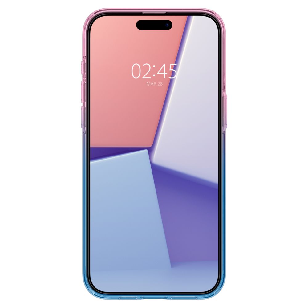 Dėklas Spigen Liquid Crystal iPhone 15 Pro, rausvas gradientas