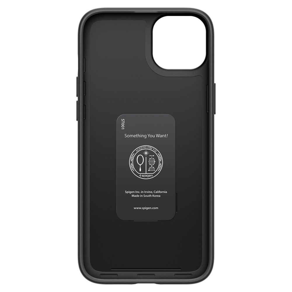 Dėklas Spigen Thin Fit iPhone 15 Juodas