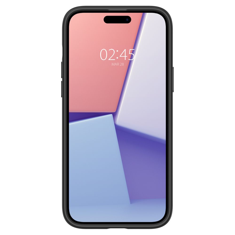 Dėklas Spigen Ultra Hybrid iPhone 15, matinis juodas