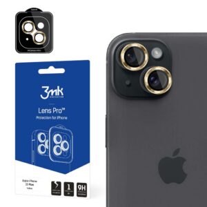 Apple iPhone 15 Plus – 3mk Lens Protection Pro geltona