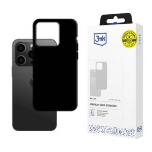 Apple iPhone 15 Pro Max – 3mk matinis dėklas juodas