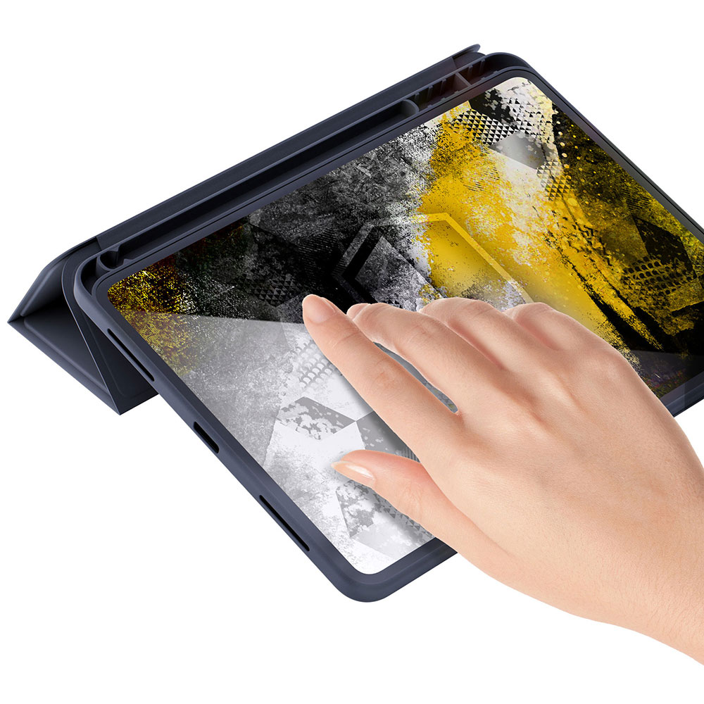 3mk minkštas planšetinio kompiuterio dėklas, skirtas Samsung Galaxy Tab S9 - juodas