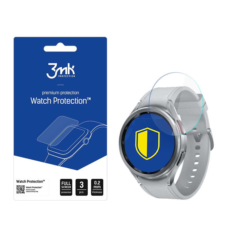 3mk Watch Protection™ v. FlexibleGlass Lite hibridinis stiklas Samsung Galaxy Watch 6 Classic 47mm