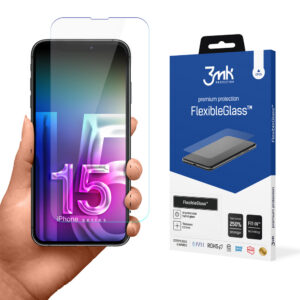 Apple iPhone 15 Plus – 3mk FlexibleGlass™