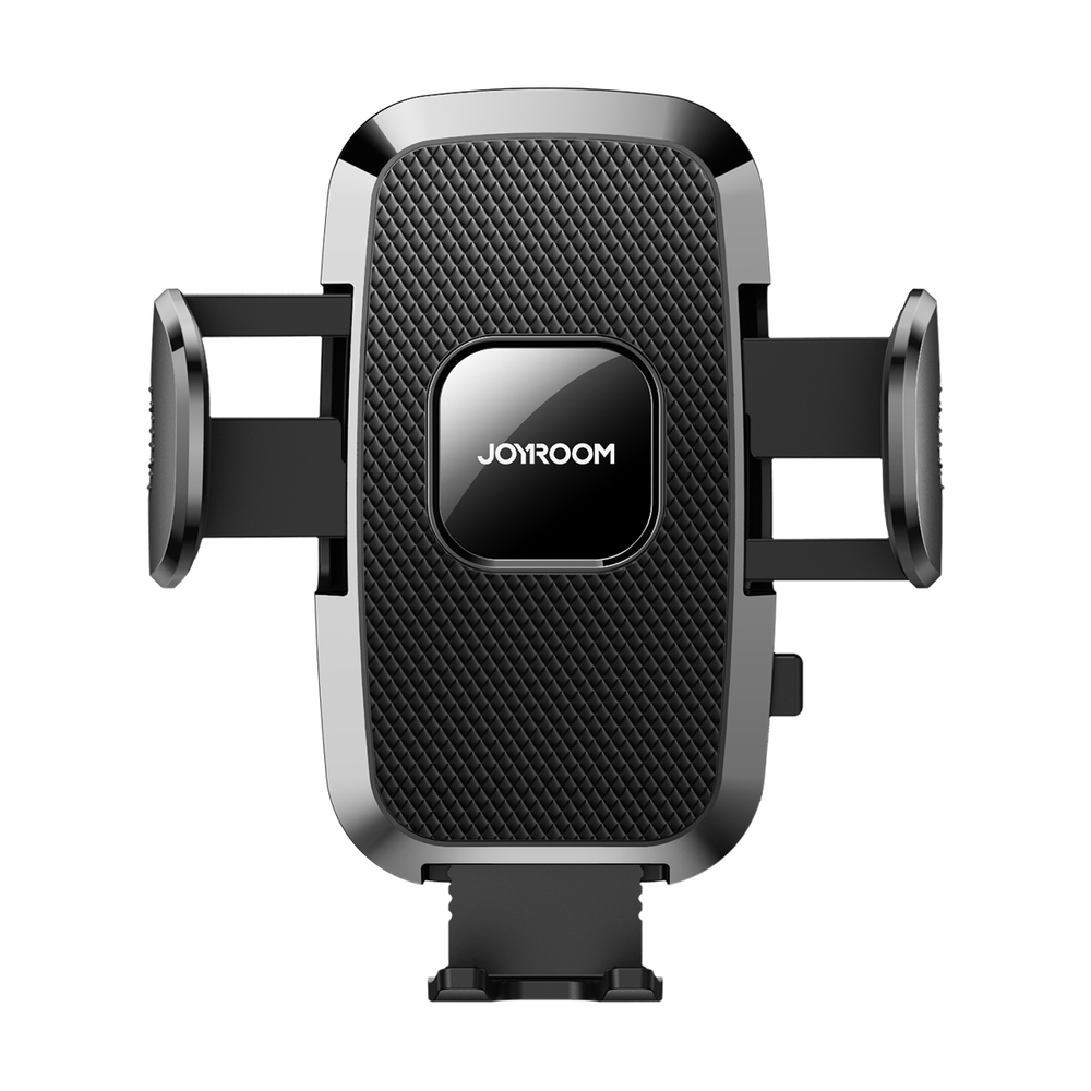 Joyroom JR-ZS259 universalus mechaninis automobilinis laikiklis telefonui prietaisų skydeliui / stiklui, juodas