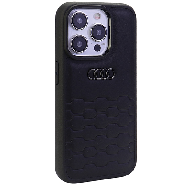 Audi GT ekoodos dėklas iPhone 15 Pro – juodas