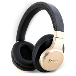 Guess Bluetooth nešiojamieji ausies ausinės GUBH604GEMK juodas/juodas 4G Script