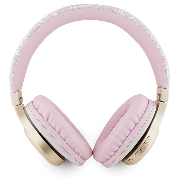 Guess Bluetooth ausinės GUBH604GEMP rožinės/rožinės 4G Script