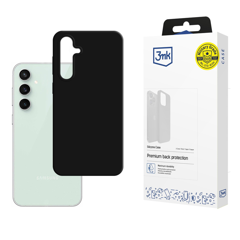 Samsung Galaxy S23 FE – 3mk silikoninis dėklas