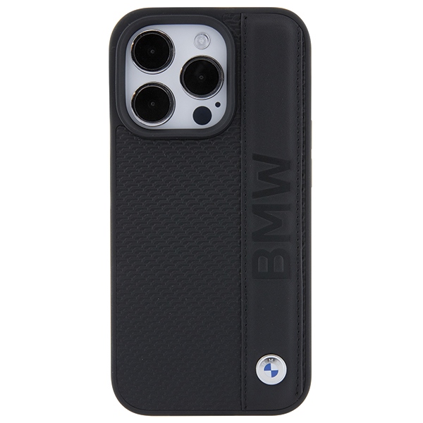 BMW odinis dėklas iPhone 15 Pro – juodas