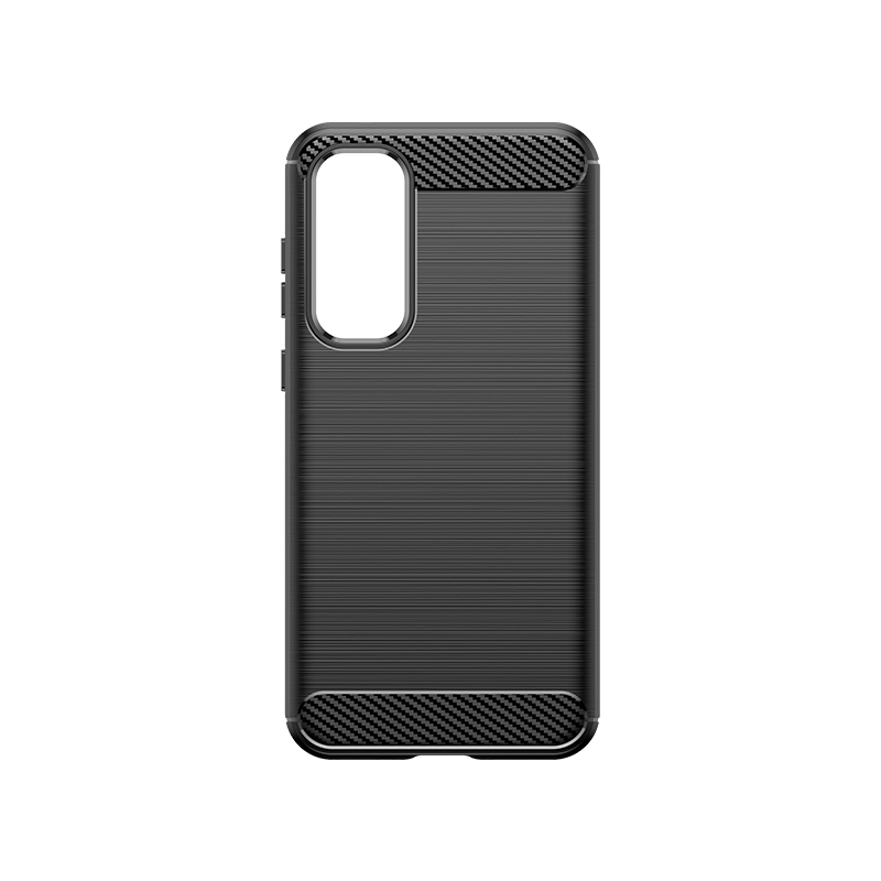 Karboninis TPU dėklas Samsung Galaxy A35 – juodas
