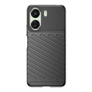 Thunder Case šarvuotas dėklas Xiaomi Redmi 13c – juodas