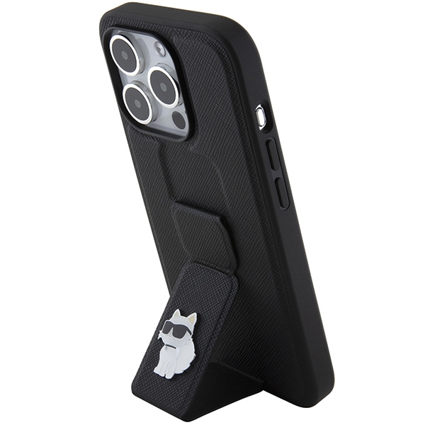 Karl Lagerfeld dėklas iPhone 15 Pro – juodas