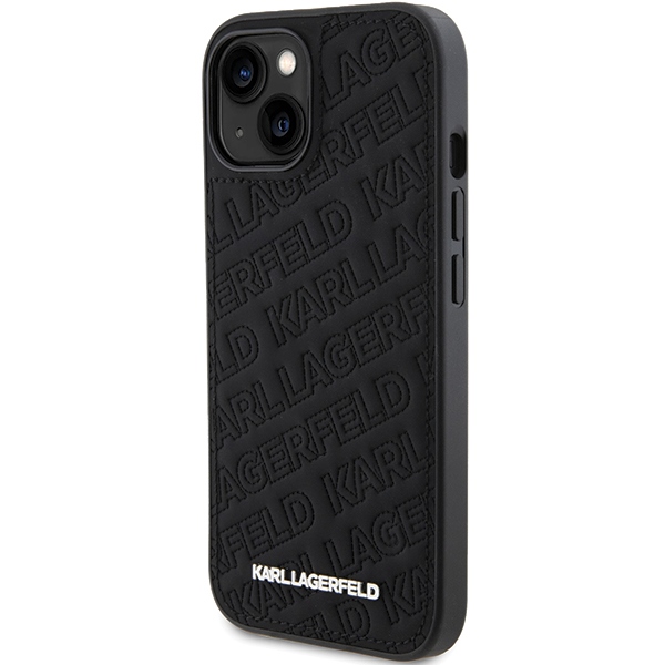 Karl Lagerfeld dėklas iPhone 15 Plus/14 Plus – juodas