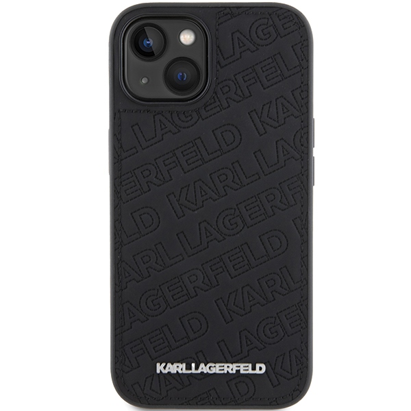 Karl Lagerfeld dėklas iPhone 15 Plus/14 Plus – juodas