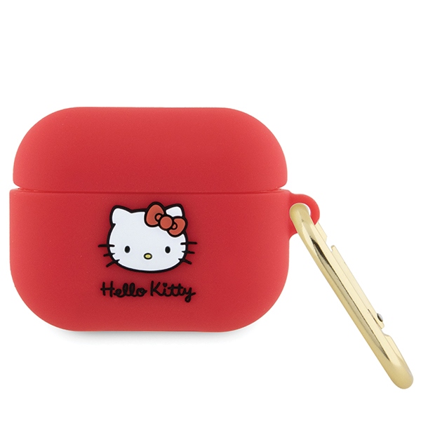 Hello Kitty silikoninis dėklas AirPods Pro – fuksija