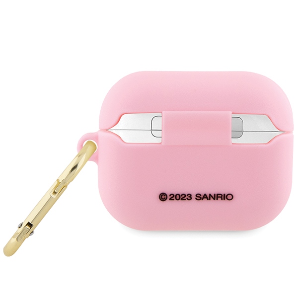 Hello Kitty silikoninis dėklas AirPods Pro – rožinis