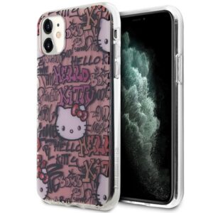 Hello Kitty dėklas iPhone 11 / XR – rožinis