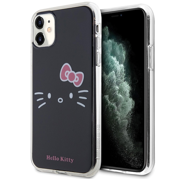 Hello Kitty IML dėklas iPhone 11/XR – juodas