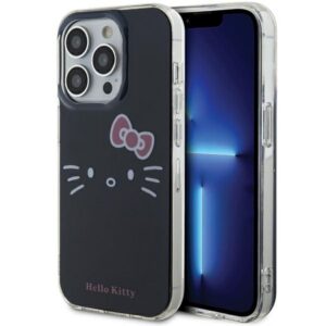 Hello Kitty dėklas iPhone 13 Pro Max – juodas