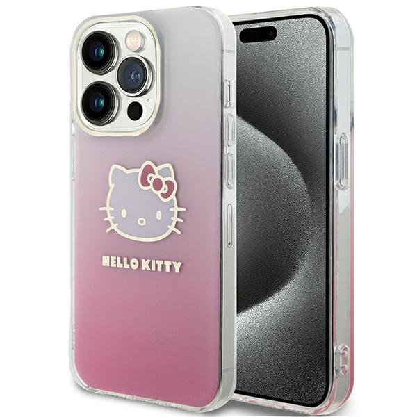 Hello Kitty dėklas iPhone 14 Pro – rožinis