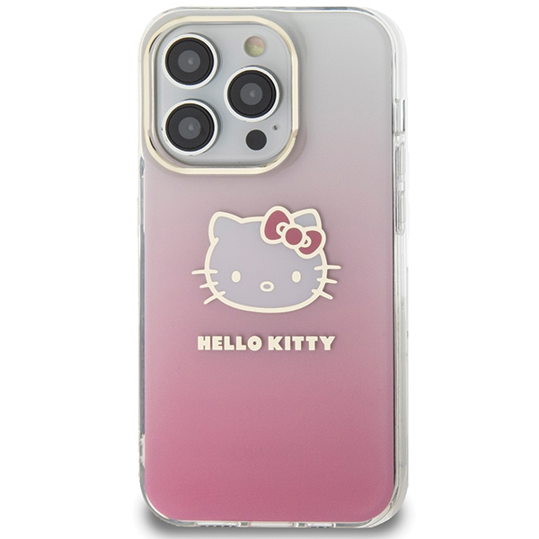 Hello Kitty dėklas iPhone 14 Pro – rožinis