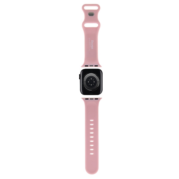 Hello Kitty silikoninis Kitty galvos dirželis Apple Watch 38/40/41mm - rožinis